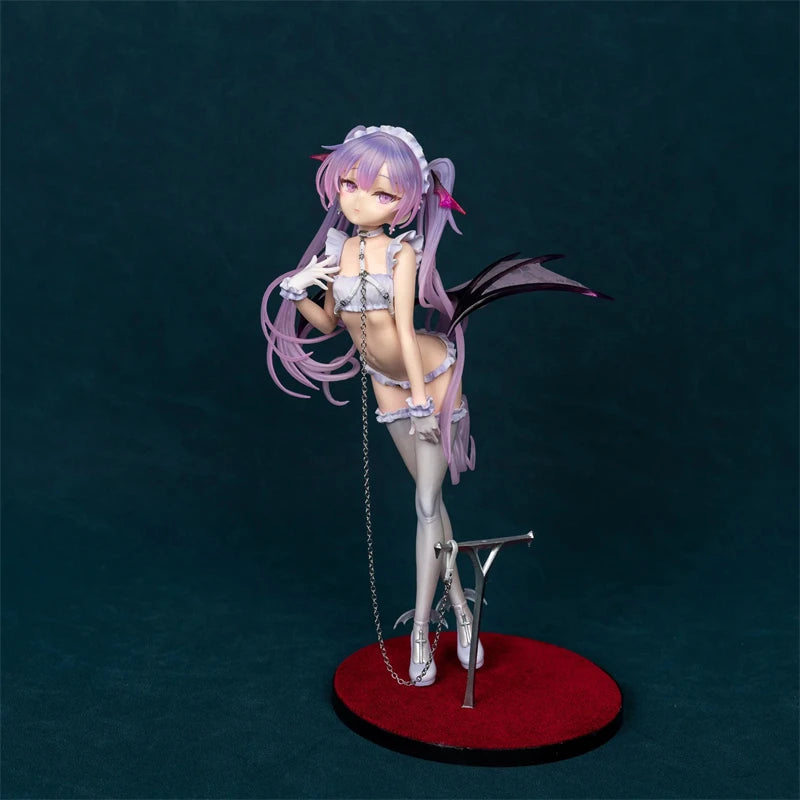 Generic Anime PVC Figure 25cm Eve Demon Girl Standing Pose With Handcuffs 1st Gen Statue Desktop Decoration Gift For Anime Fans