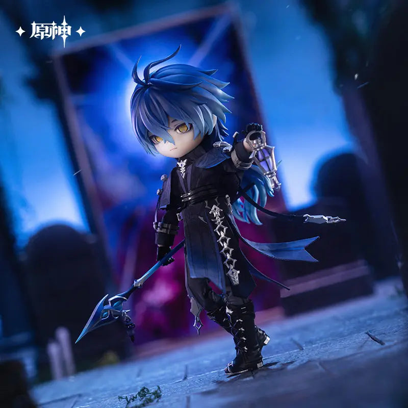 [December Pre Sale] Genuine Genshin Impact Kyrrell Chudomirovich Flins Dress Up Mobile Doll 16cm Figurine Model Anime Toy Gift