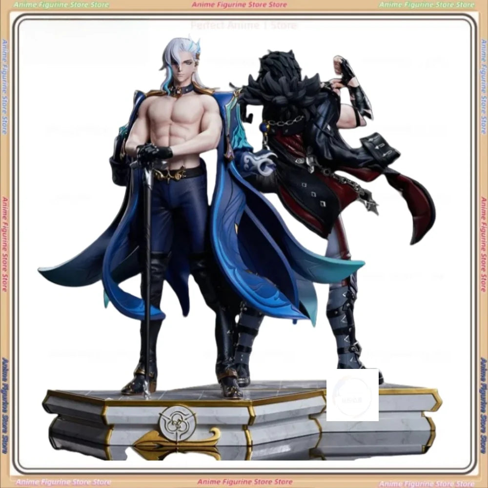Gentleman 18 Studio Leosely and Nevillette GK Limited Edition Handmade Figure Resin Statue  Collectible Gift Anime Character