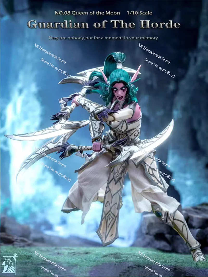 Mithril Studio NO.08 Queen of the Moon 1/10 Scale Guardian of the Horde Fairy Armored Combat 7inch Female Action Figure Doll