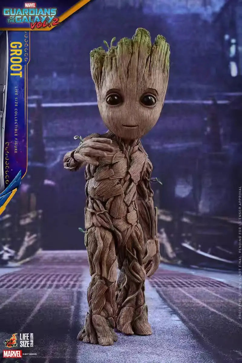 【MT】Original Hottoys LMS004 Marvel Guardians of The Galaxy Vol. 2 GROOT LIFE SIZE COLLECTIBLE FIGURE