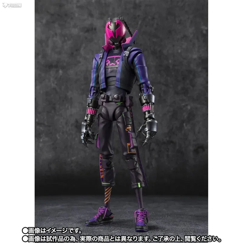 Bandai Original S.H.Figuarts Miles G.Morales 160mm Action Figure Toys for Boys Girls Kids Gift  Collectible Model Ornaments