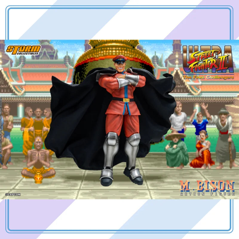 【100%original】Storm M. BISON - ULTRA STREET FIGHTER II - THE FINAL CHALLENGERS Collection Series Model Cartoon Character