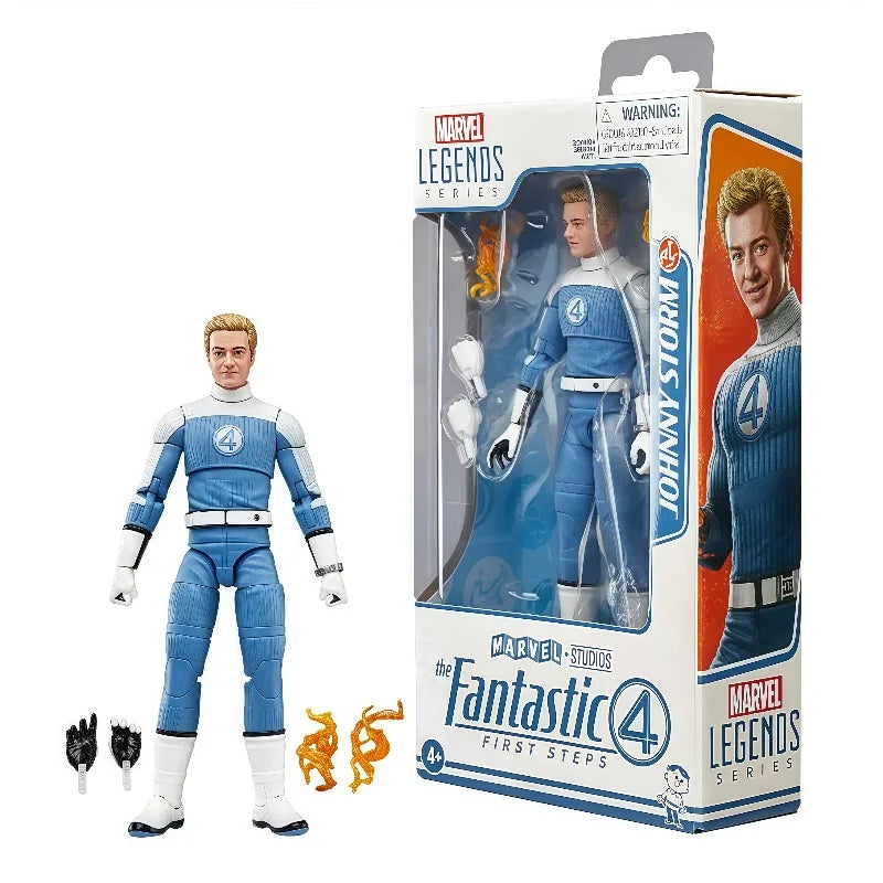 New Marvel Ml Thunderbolt Fire Fantastic Four Fashion Collection 6-Inch Mobile Doll Handmade Model Toy Gift