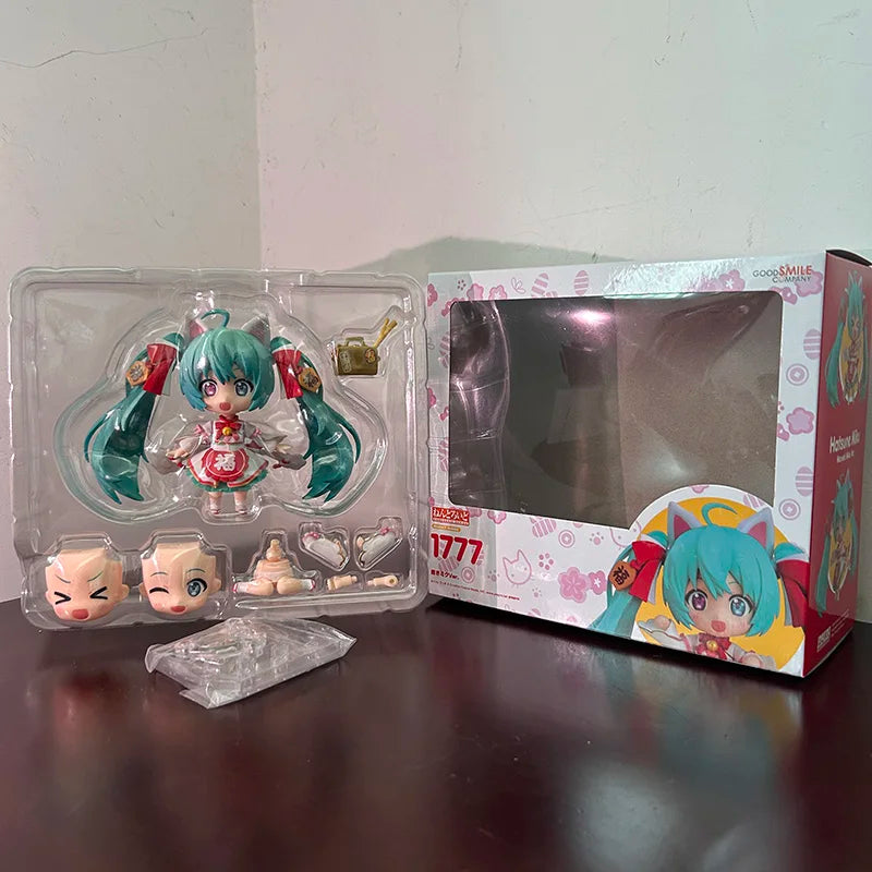10 cm Anime-Figur Nr. 1777 Hatsune Miku Actionfigur Kwaii Virtual Singer PVC Sammlermodell Sammlung Statuette Spielzeug Geschenke