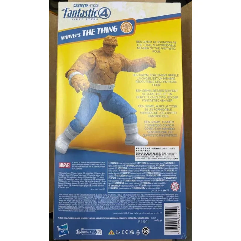 New Original Hasbro MARVEL STUDIOS THE Fantastic 4 MARVEL'S THE THING Action Figure Model Toys