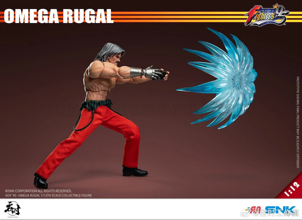 【MT】Original Tun Shi Studio THE KING OF FIGHTERS '95 Rugal Bernstein 1/12 Action Figure Model Toy Gift