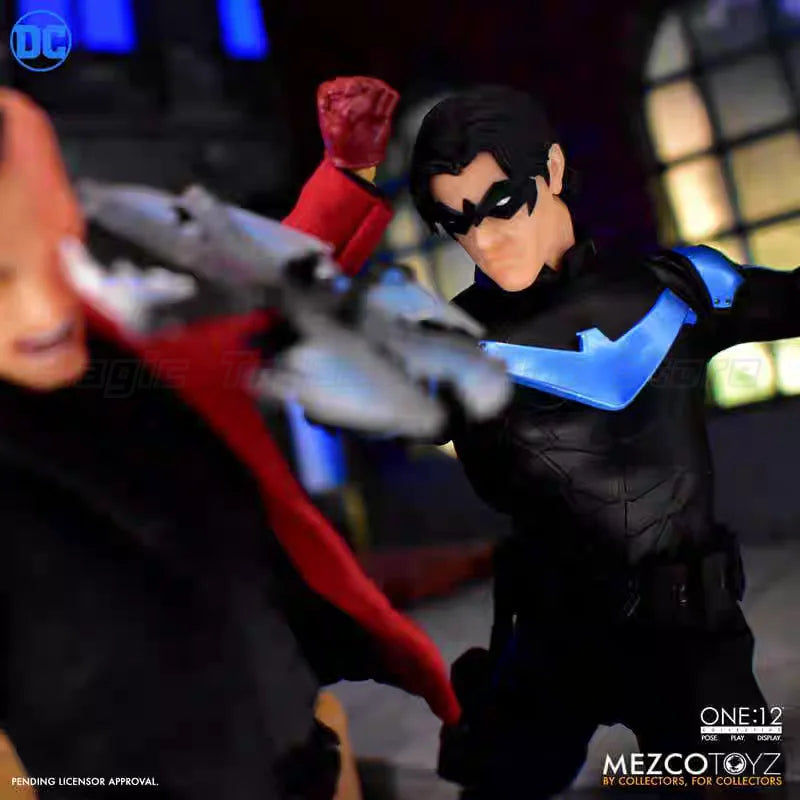 【In Stock】MEZCO ONE:12 Batman Nightwing 6-inch Action Figure Model Toy