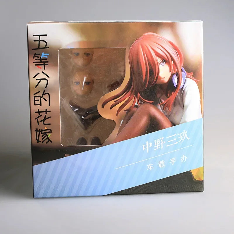 26cm The Quintessential Quintuplets Anime Girl Figure Miku Nakano Action Figure Ichika/Nino Nakano Figurine Model Doll Toys Gift