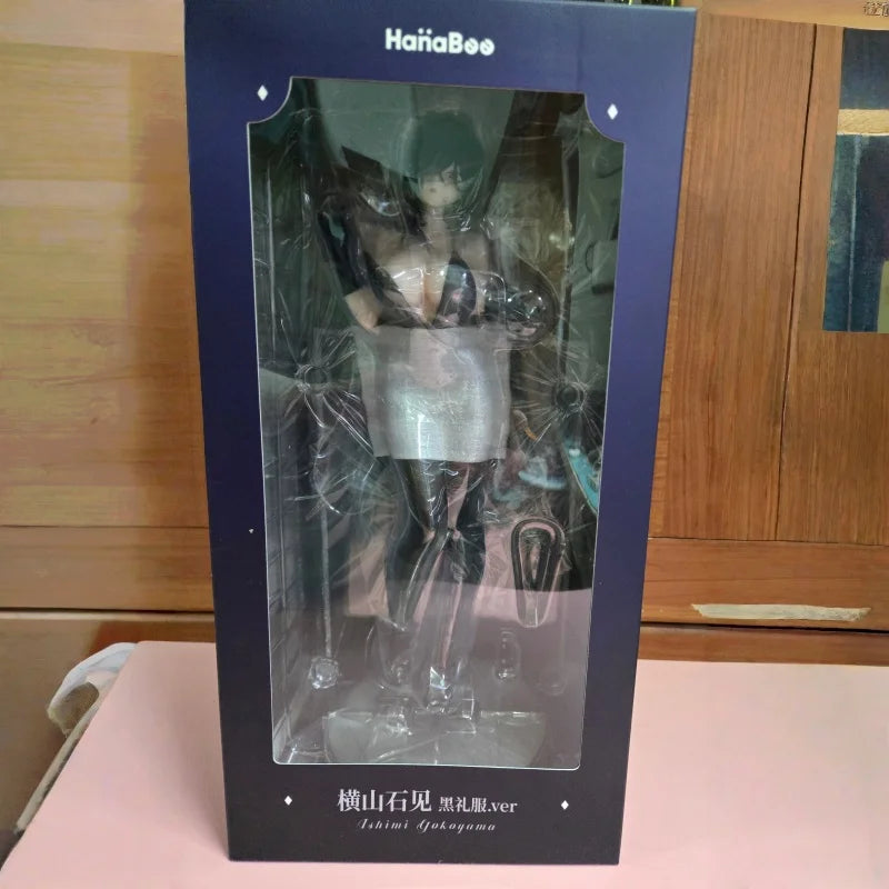 1/6 Original Hanabee Black Dress Version Anime Figure Collectible Japanese Girl Character Model PVC Action Figure Toy For Fans