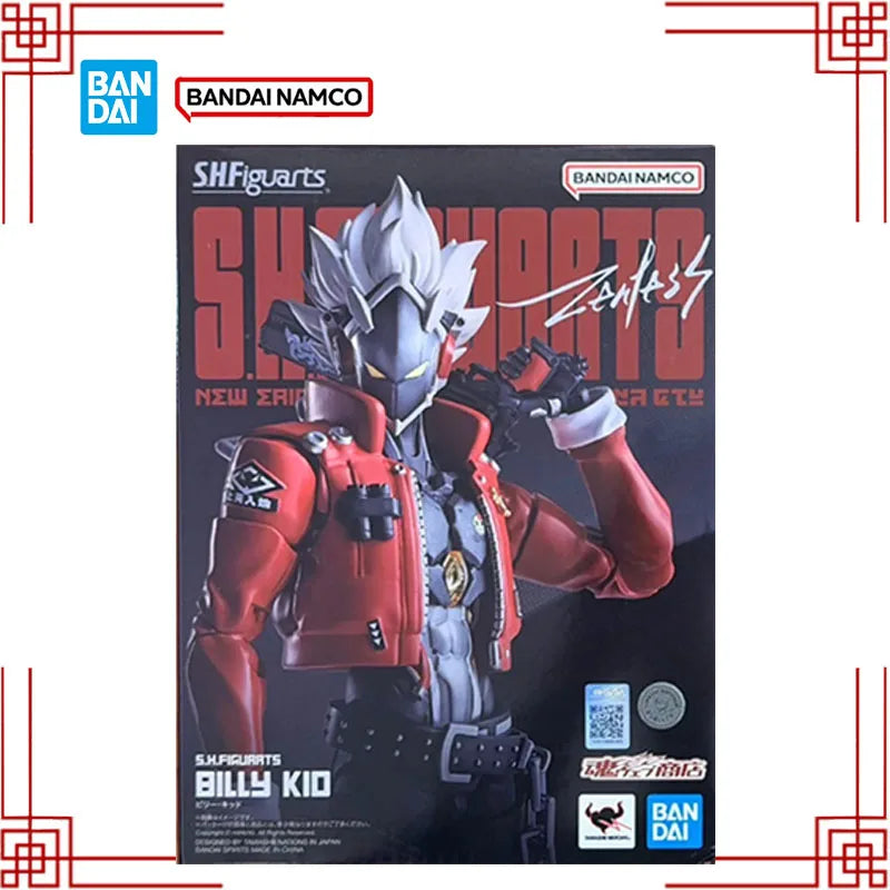 Bandai Original S.H.Figuarts Zenless Zone Zero Billy Kid Official Action Figure Model Complete Set with Accessories Toys Gifts