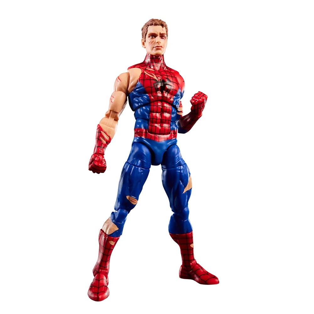 Original Hasbro Marvel Legends Series Magic: The Gathering Battle-Damaged Spider-Man Action Figure Collection Model Toys Gifts