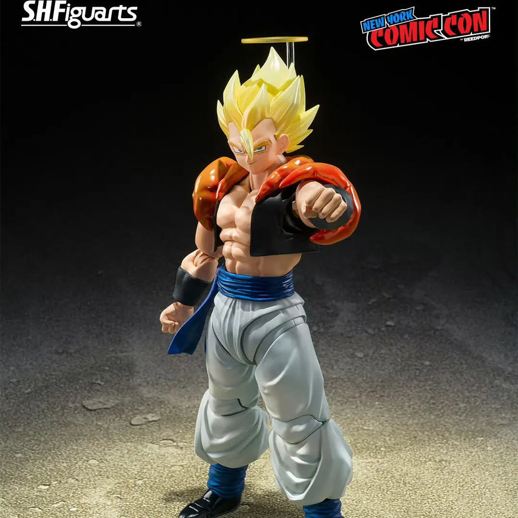 Bandai Nycc Exclusive Dragon Ball S.H.Figuarts Gogeta Super Saiyan (Yellow Hair) - In Stock
