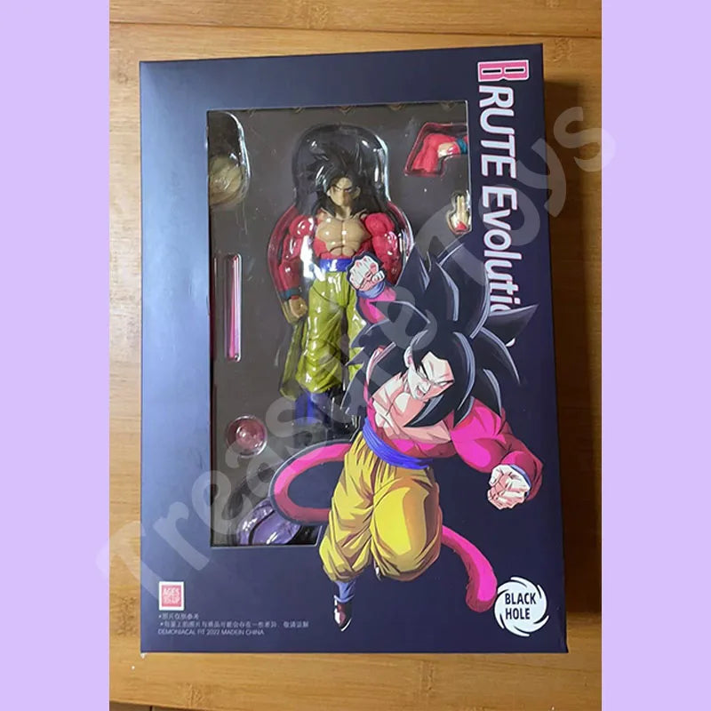 Black Hole Son Goku Figure Dragon Ball Super Saiyan 4 Son Goku Time Jumper Brute Evolution Anime Action Figures Model Gifts Toys