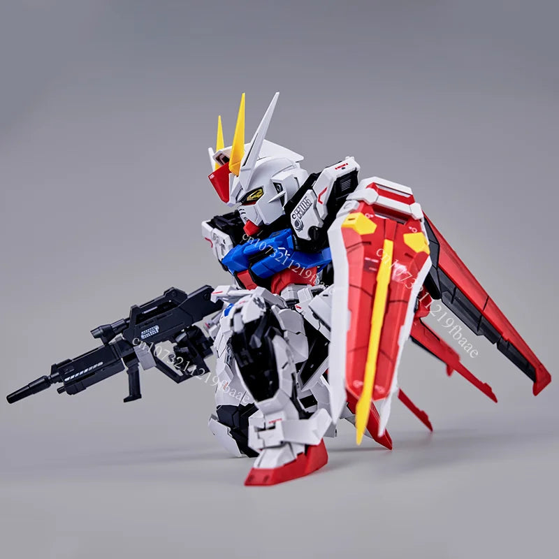 NEW AZESD Model Strike GAT-X105 MGSD Toys Aile Striker GAT-X105+AQM／E-X01 SD Assembly Model Kit Action Figure Gift