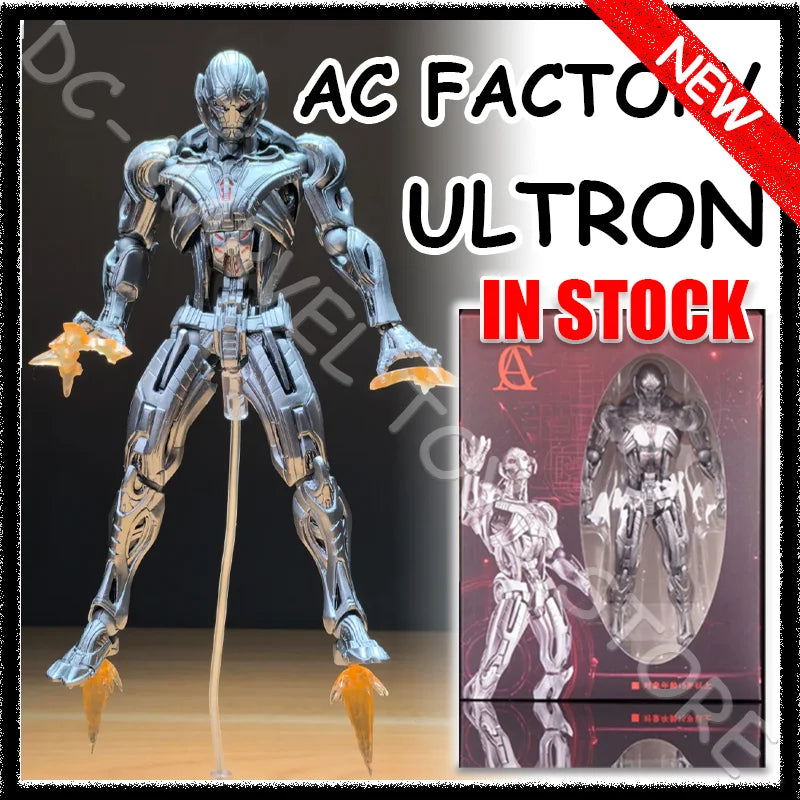 In Stock AC Factory Ultron AC Toys Ultron Action Figures Kaiyodo Amazing Yamaguchi Avengers Collection Ko Model Gifts Toys
