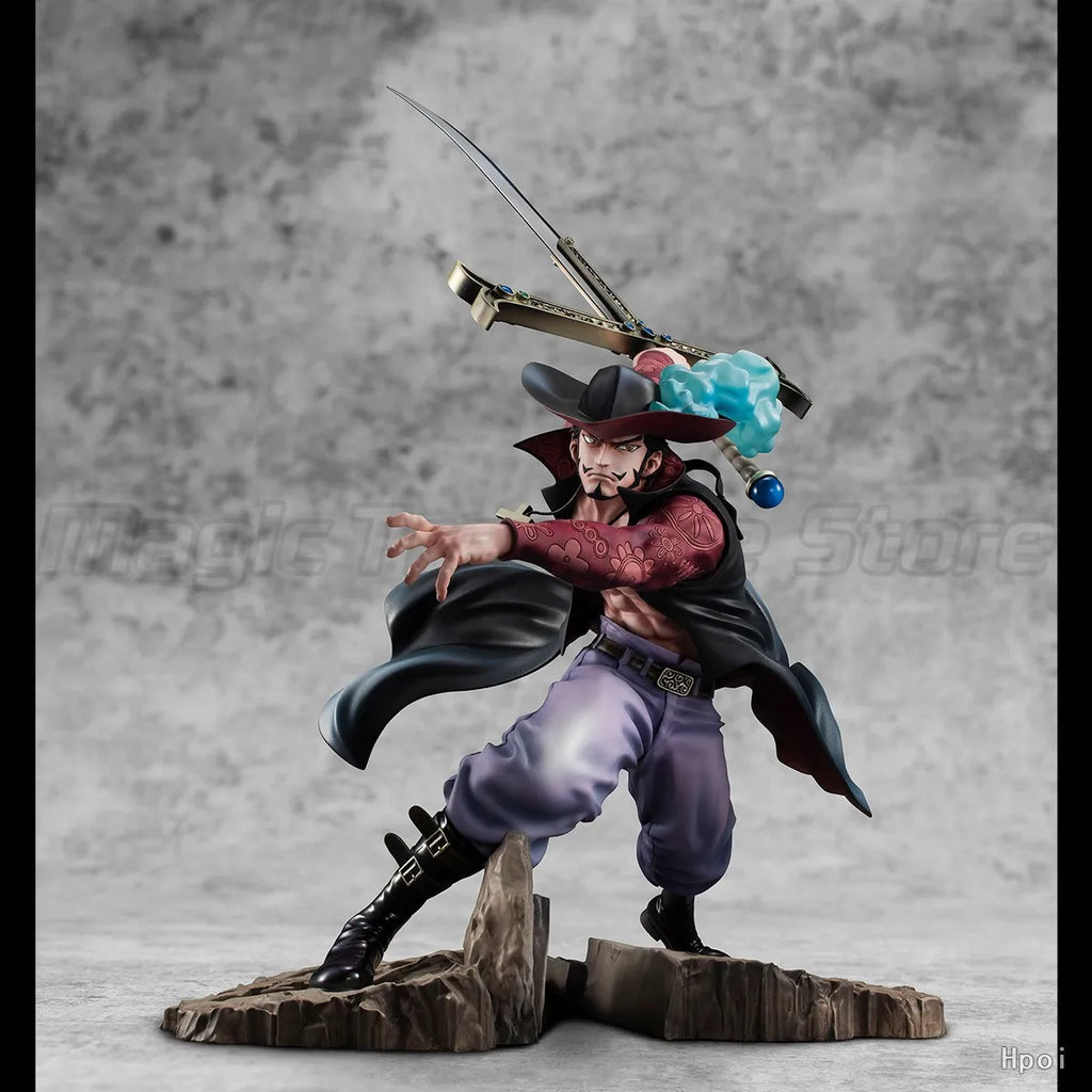 【MT】Original MegaHouse POP Maximum ONE PIECE DRACULE.MIHAWK 1/8 Scale Figure Toy Collection Ornament
