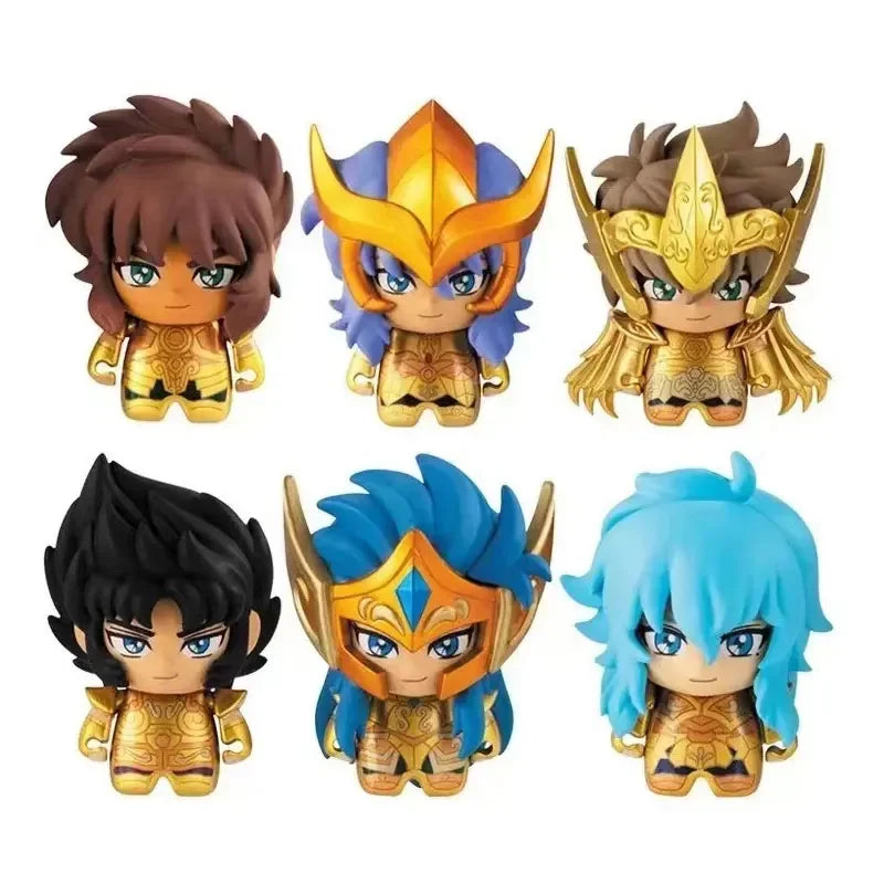 Bandai Genuine Saint Seiya Series Gashapon 1 Series 2 Golden Twelve Saints Anime Figure Collectible Ornaments Toys New in Shelf