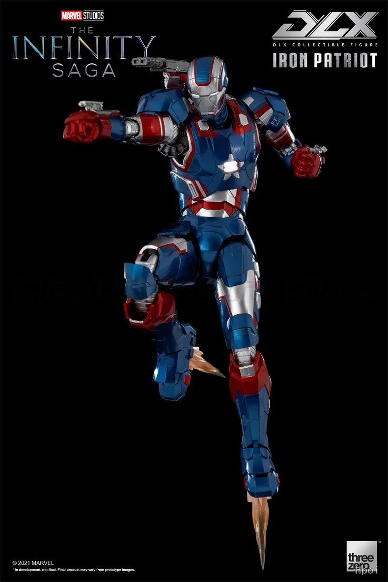 【MT】threezero Marvel 3Z0257 DLX MARVEL STUDIOS THE INFINITY SAGA IRON PATRIOT Action Figure Toy Gifts