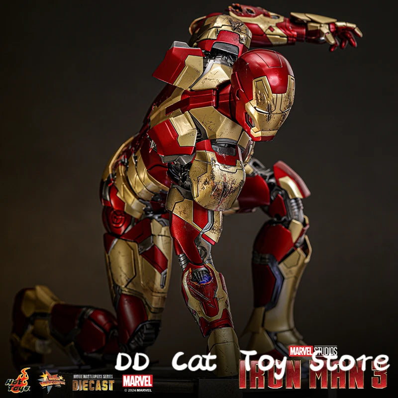 In Stock Genuine Hottoys Ht 1/6 Mms758 Mms759 Iron Man 3 Mark XLII Mk42 2.0 Alloy 12inch Scale Collectible Action Figure Toy