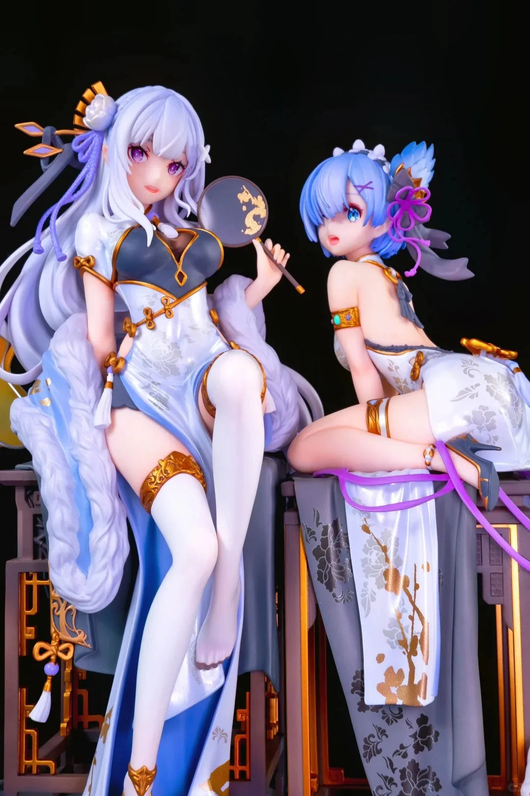 23cm Re:Life In A Different World From Zero Emilia Anime Figures Emilia Rem Action Figures Pvc Model Ornamen Toys Doll Gifts