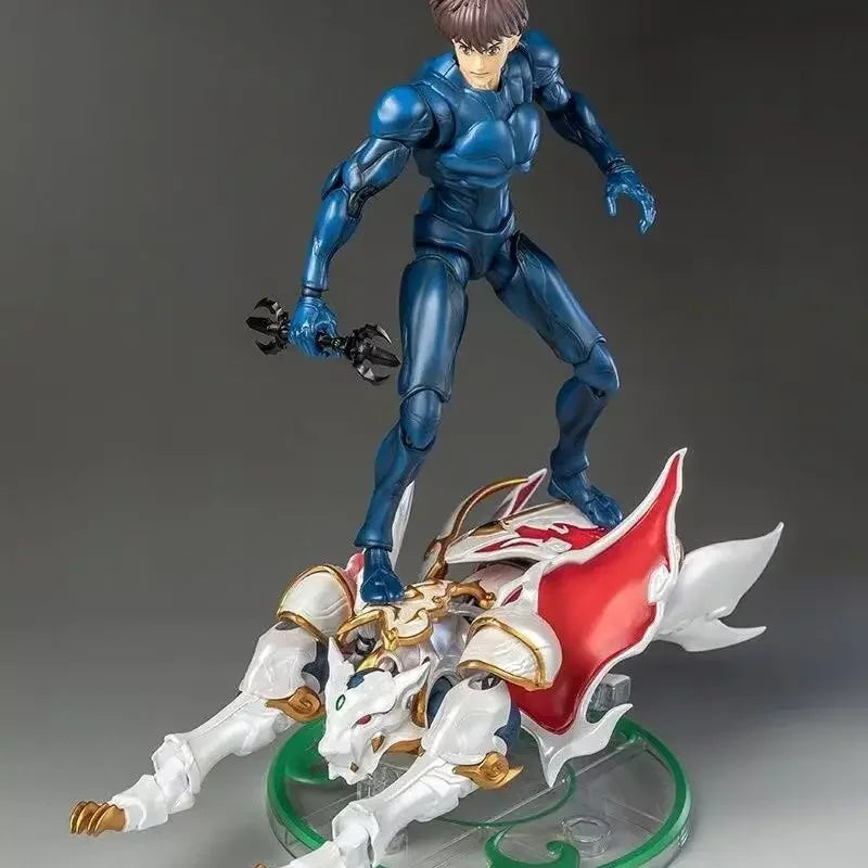 In Stock Tenkuu Senki Shurato Shura King Ippei Original Yolopark AMK PRO X Series Anime Action Figure Metal Armor Model Toy Gift