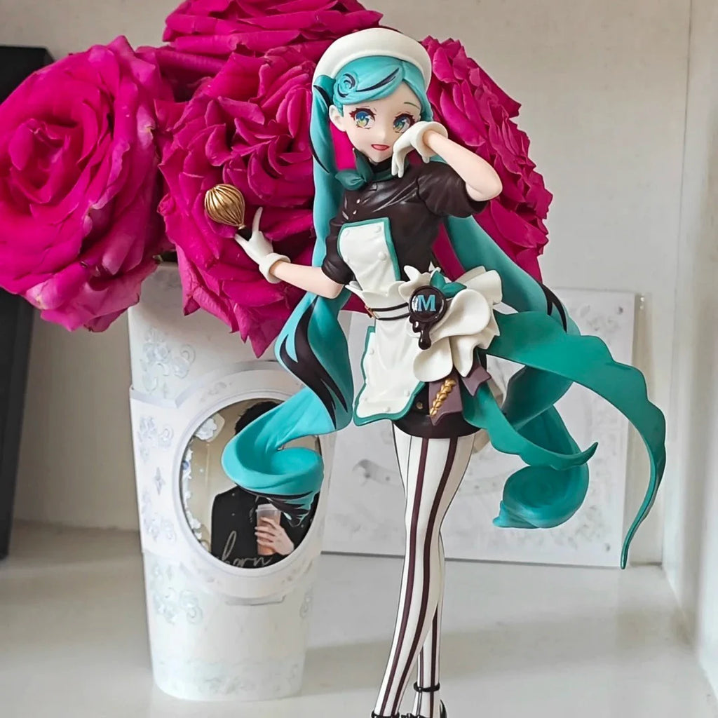 Hatsune Future Chocolate Cake Bitter Taste Customizable Action Figure Collectible Toy Jingpin Handmade Garage Model