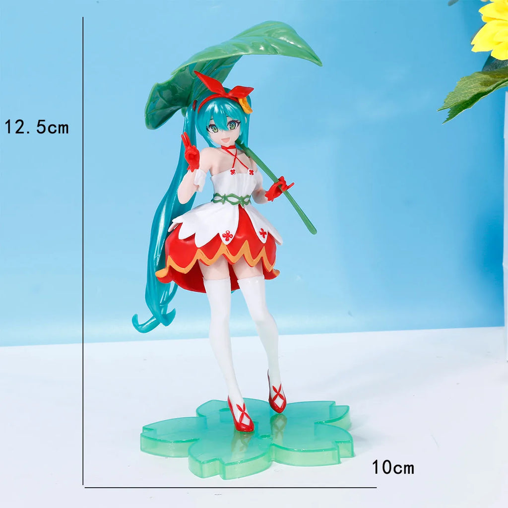 Miku Sakura Lolita Bunny Ears Girl Pillow Miku Swimming Ring Pajamas Rem Rabbit Hug Qiong Mei Figure Anime Cosplay Cushion Doll