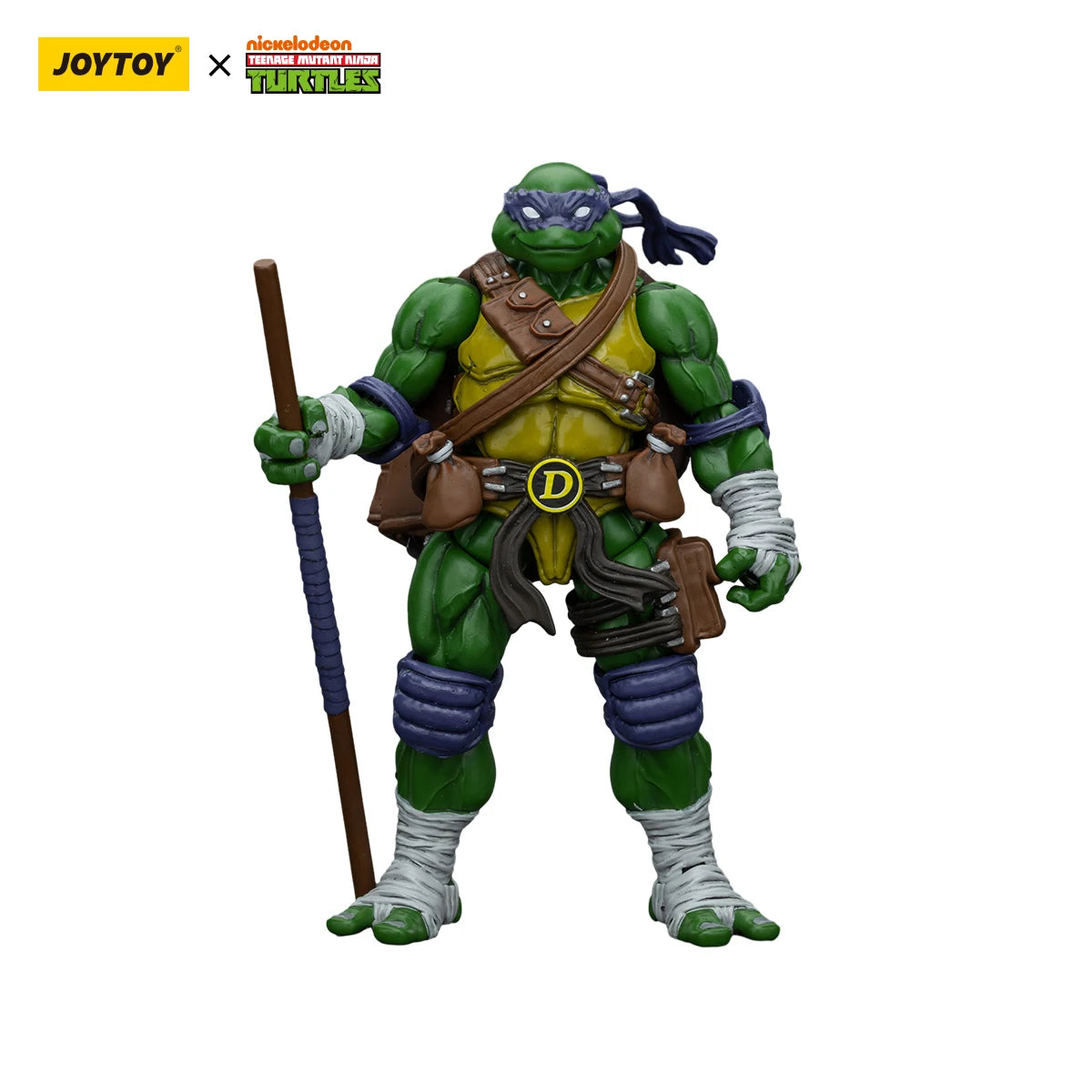 [НАЛИЧНОСТ]JOYTOY TMNT Фигури Микеланджело, Донатело, Леонардо и Рафаел, 4 бр., 1/18 Аниме, Военен модел