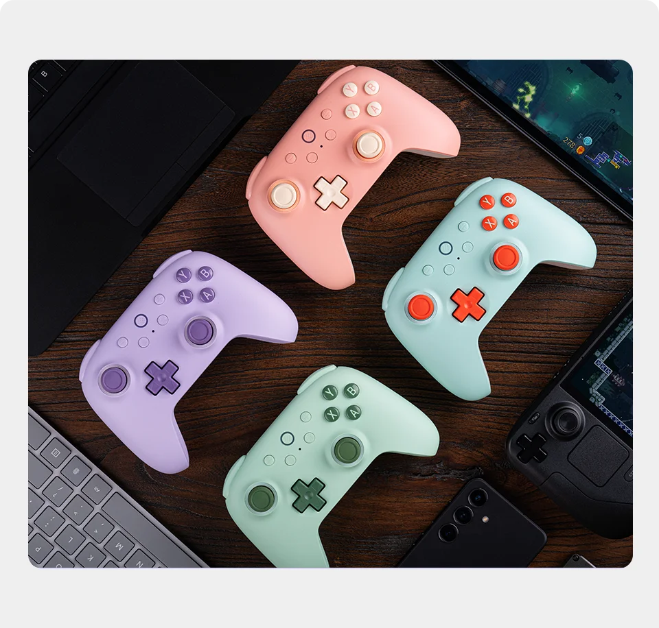 8BitDo Ultimate 2C Wireless Gaming Controller für PC, Windows 10, 11, Steam Deck, Raspberry Pi, Android Gamepad-Zubehör