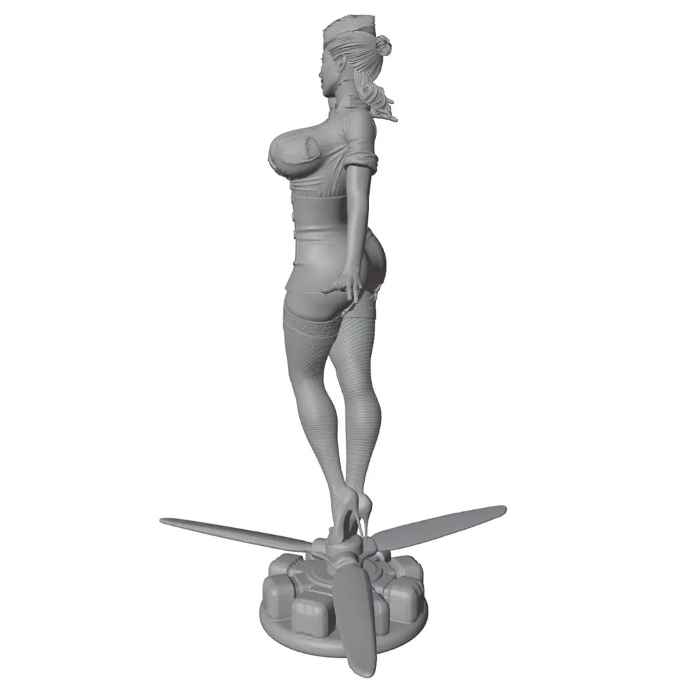 1/24/18 scale resin figurine character model, high-fidelity model action figure, not painted, perfect for gaming and collection