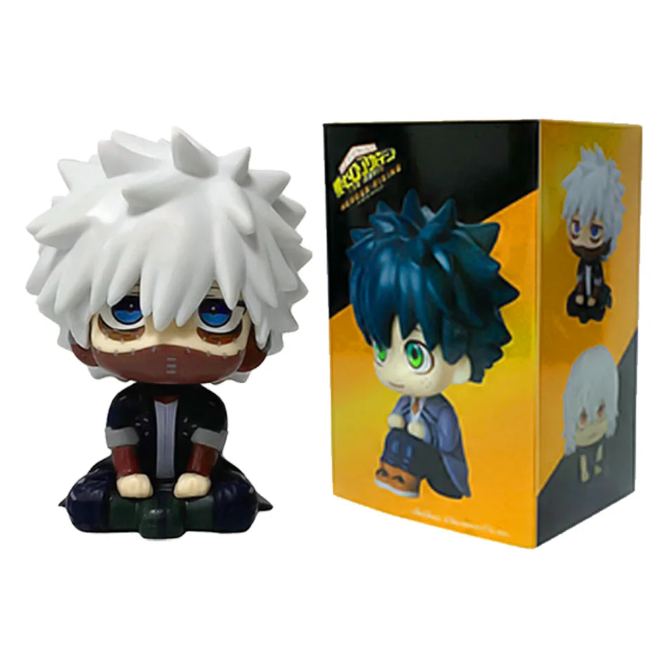 In Stock New Anime My Hero Academia Midoriya Izuku Bakugou Katsuki Ochaco Uraraka Anime Figure Toys for Kids Christmas Gift