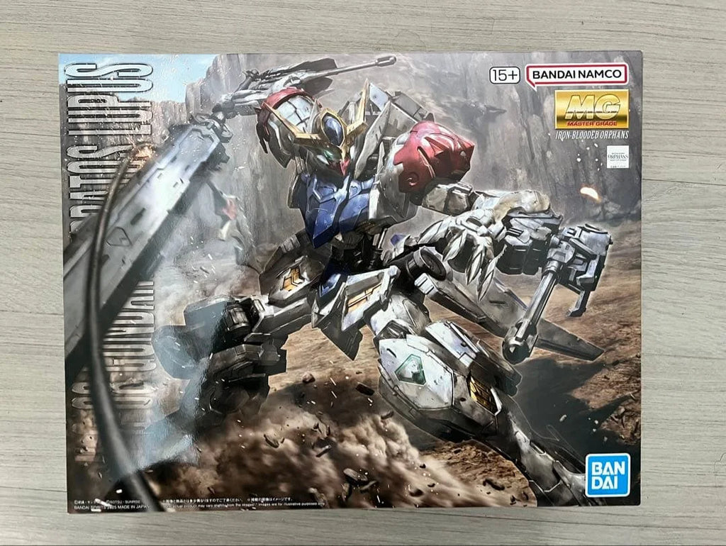 Bandai Hobby MG 1/100 ASW-G-08 Gundam Barbatos Lupus Mobile Suit Gundam: Iron-Blooded Orphans Figures Anime Model Boxed Toy Gift