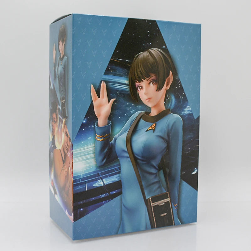 20cm Star Trek Bishoujo Vulcan Science Officer Anime Girl Figure Command/Medical Officer Action Figure Collection Model Doll Toy