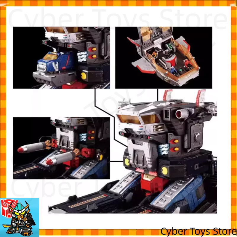 【Buy Fast Shipping】Transformation Toys  Diaclone DA-95 DA-100 Grand Daion Action Figure Mobile Land Battleship Model Toy
