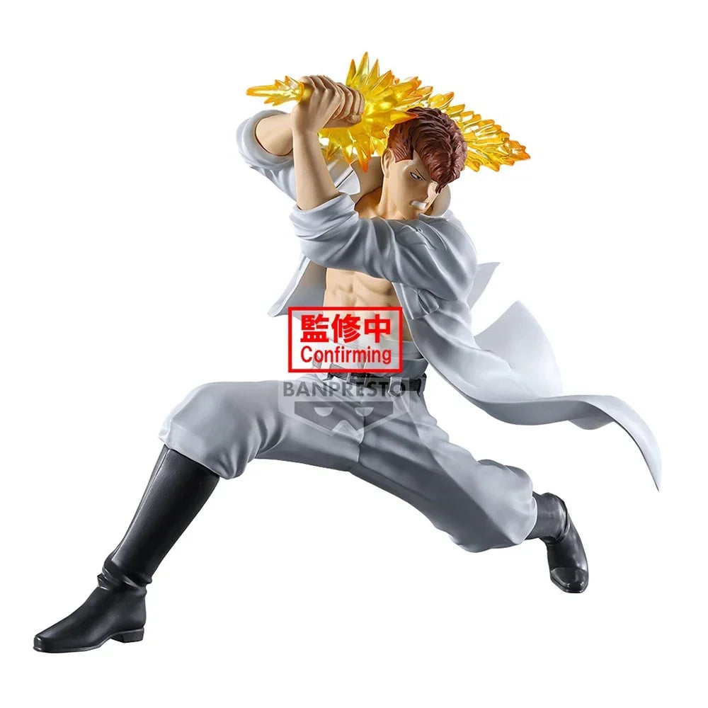 Original Bandai Yuyu Hakusho Kuwabara Kazuma Ankoku Bujutsukai Actionfigur PVC Modell Sammlerspielzeug 14 cm