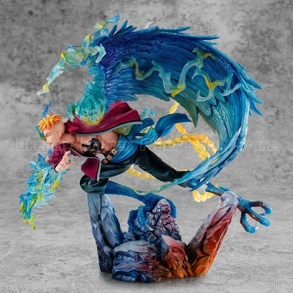 【In Stock】Original MegaHouse POP ONE PIECE MAS-MAXIMUM Marco Figure Collection Ornament Toys