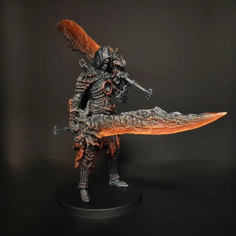 New Dark Souls Ringed Knight Ringed City Double Blades Anime Action Figure Collectible Model Desktop Decor For Game Collectors