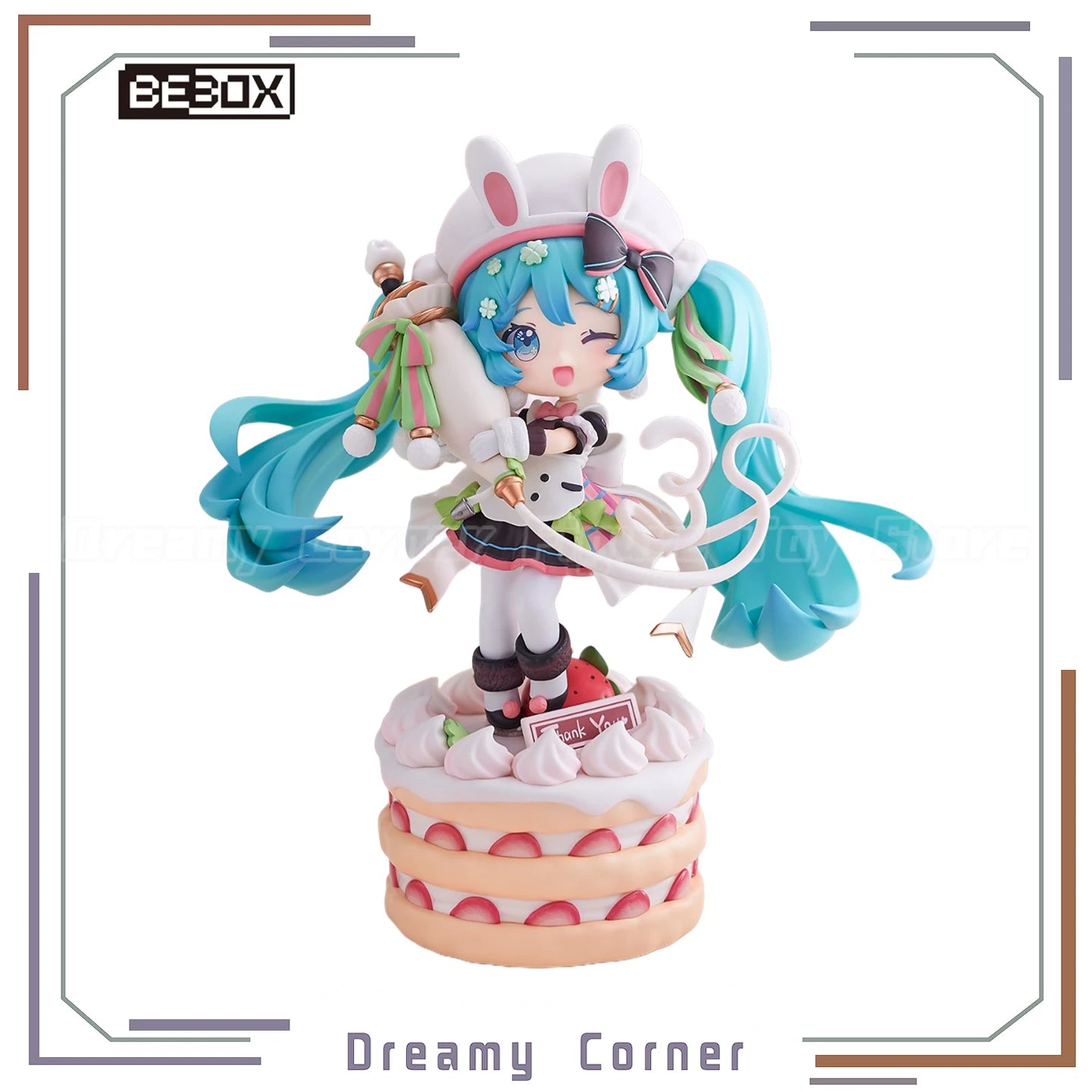 【In Stock】BEBOX Piapro Characters Hatsune Miku 39 Yan Ye Ver Figure Toy Ornament