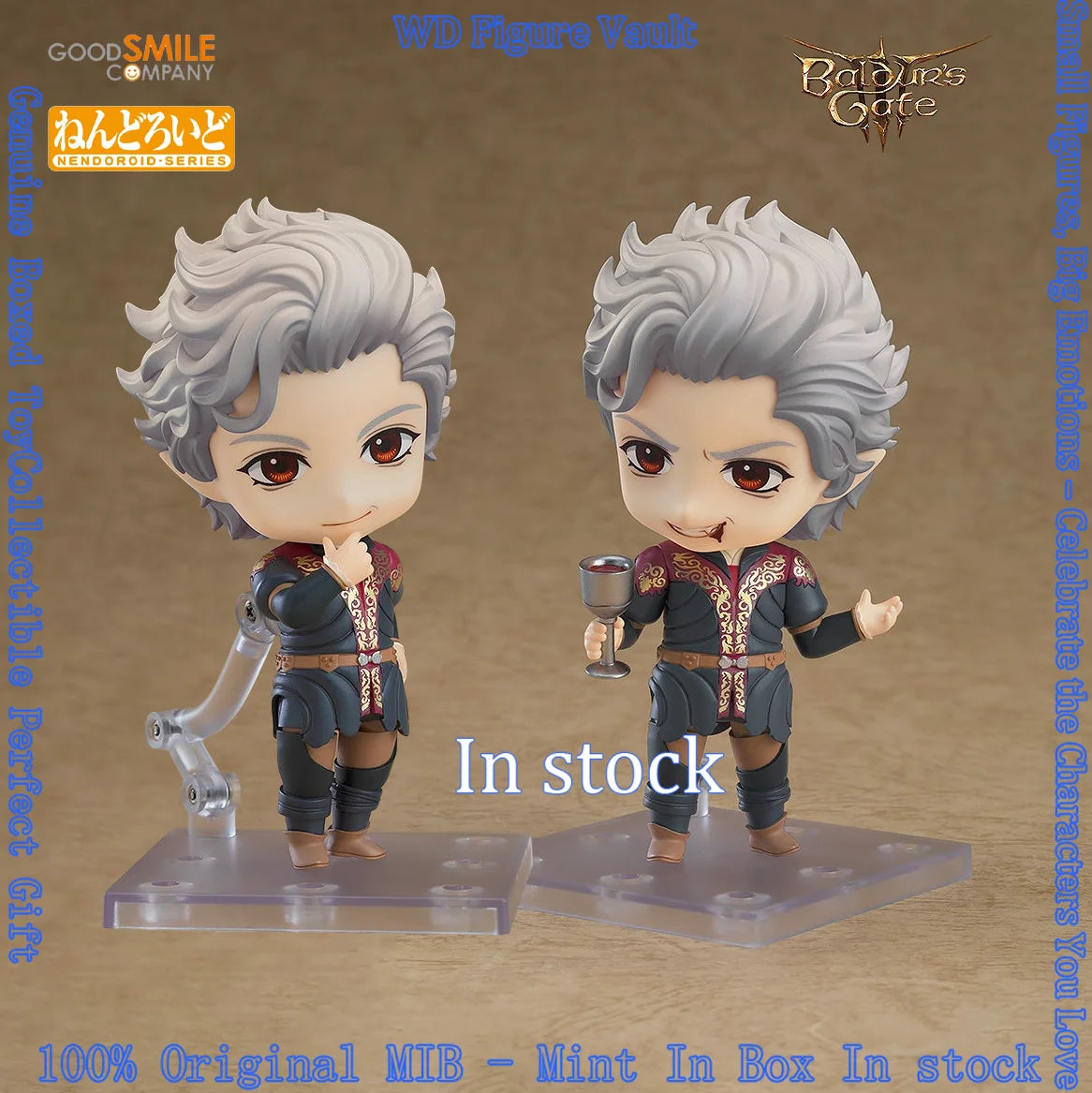 In stock Good Smile Company GSC Nendoroid  2819 Baldur s Gate 3 Asdalen Astarion  Figures Anime Model Genuine Boxed Toy Gift