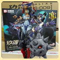 Original Hemoxian Figure Jiulian Figures Reverberation Of Medta Figurine 1/12 Zombie Girl Assembly Model Kit Collection Toy Gift