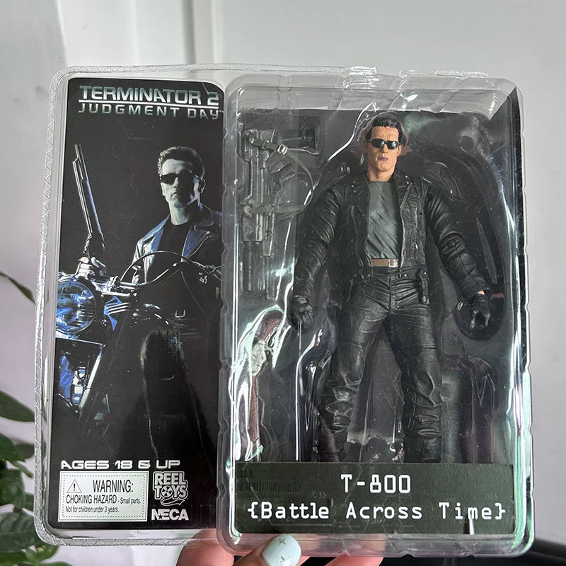 NECA The Terminator T-800 T-1000 Endoskeleton PVC Action Figure Collectible Model Toy 7 Types 18cm