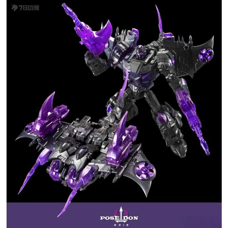 TFC Transformation Transparent Purple Limited Edition Piranacon 6-in-1 50cm Super Large Figures Model Toy Collection Gift
