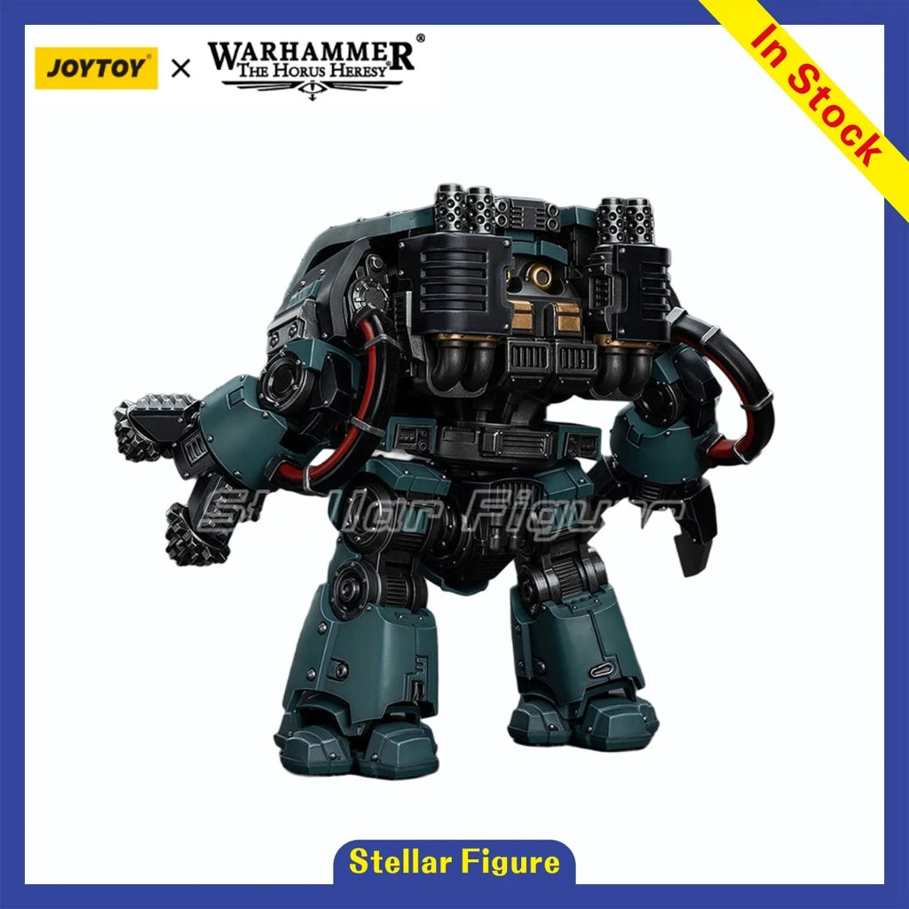 【SF】JOYTOY 1/18 Action Figure Sons of Horus Leviathan Dreadnought with Siege Drills Model Toys Gifts Collection Ornaments
