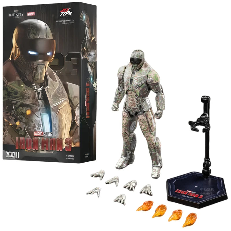 ZDTDS Original Iron Man Igor MK38 MK37 MK27 Hammerhead Marvel Legend Avengers Action Figure Joint Movable Collect Toy Gift