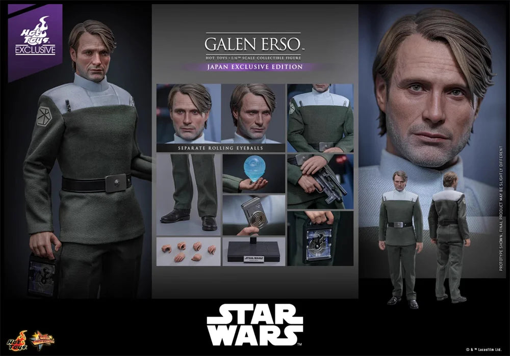 Original Hot Toys HT MMS775 Star Wars Rogue One Galen Erso Japan Exclusive Edition 1/6th scale In Stock Anime Action Model Toys
