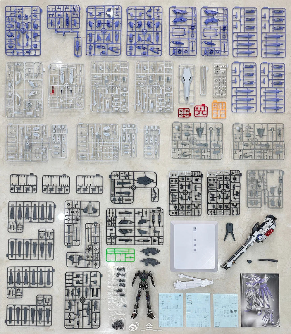In Stock V-TIGER VT01 Hi-V 1/100 Assembly Model Toys RX-93-v2 YUJIAOLAND Hi-V GK Pre-coating Alloy skeleton model The 2/3 batch