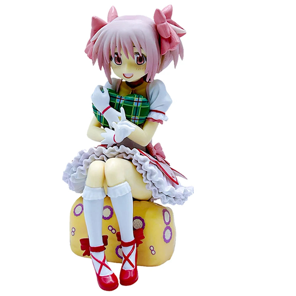 18CM Puella Magi Madoka Magica Kaname Madoka PVC Anime Action Figure - Collectible Model Toy Gift Anime Cartoon Character