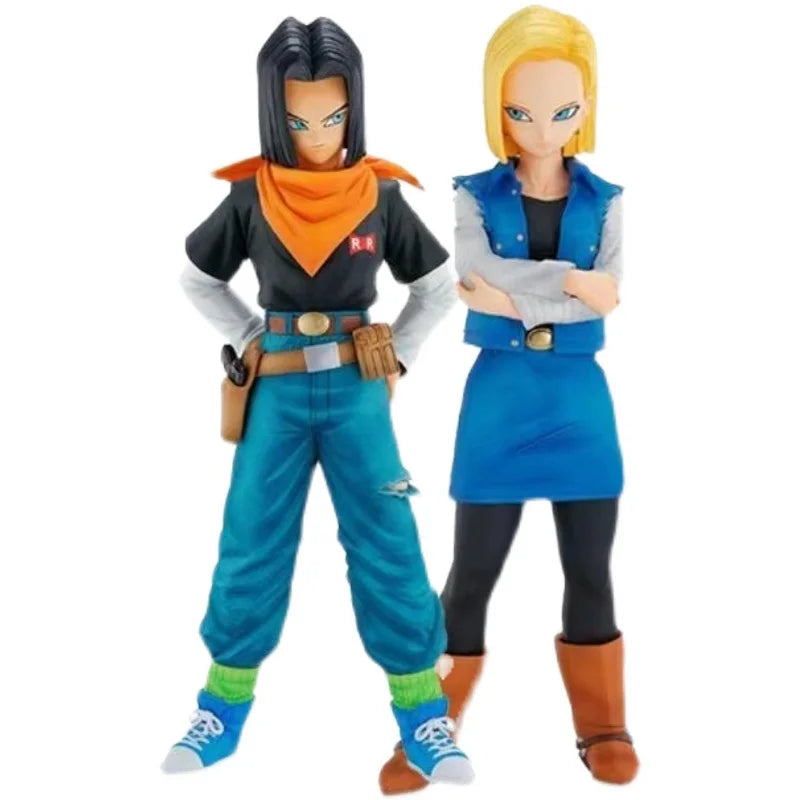 25CM Anime Dragon Ball Figure ANDROID 19 ANDROID 20 Dr.gero PVC Action Figures Collection Model Toys for Children Gifts