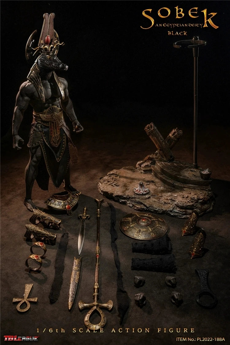 【MT】Original TBLeague PL2022-188A PL2022-188B Egyptian Gods Sobek 2PCS 1/6 Action Figure Toy Collection